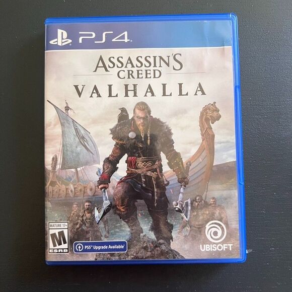 Assassin's Creed Valhalla Sony Play Station 4 PS4 Case and Disc - Picture 1 of 3